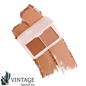 NIB! Half Caked Double Dipper Color Duo Bronzer (matte + Shimmer)